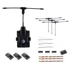 HOT Original TBS CROSSFIRE MICRO TX V2 STARTER SET MICRO TX V2 CRSF PPM Protocol 915Mhz Long Range Transmitter for FPV RC Drones